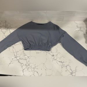 cropped sweatsuit